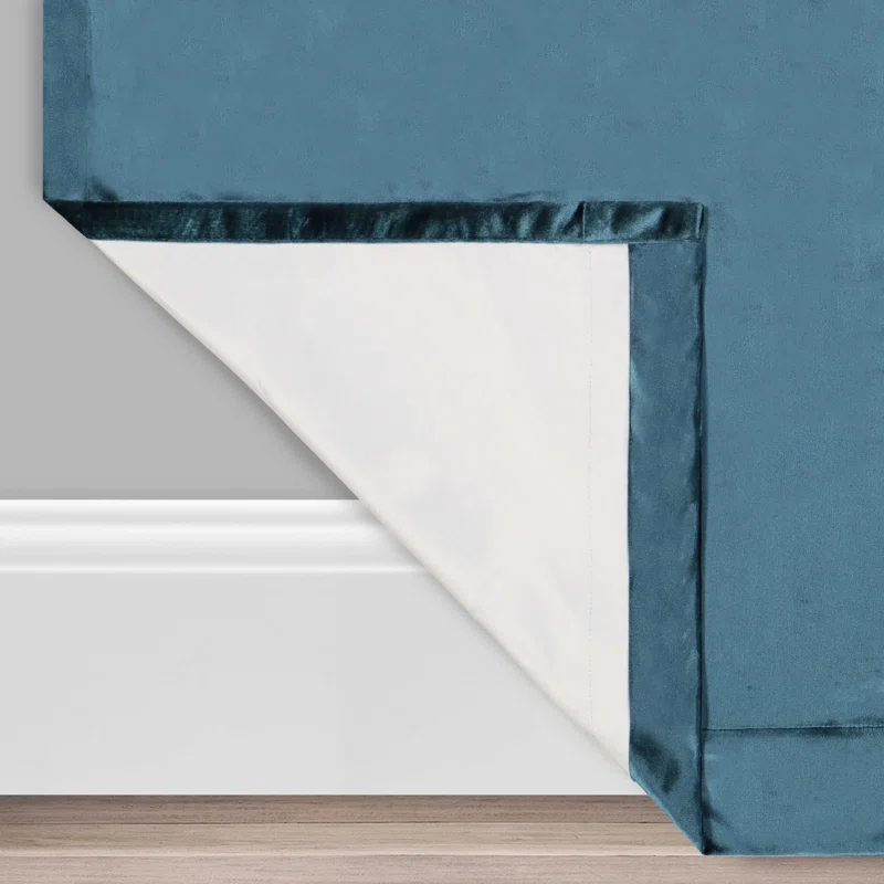 Eclipse Eclipse Harper Velvet Absolute Zero Blackout Window Panel