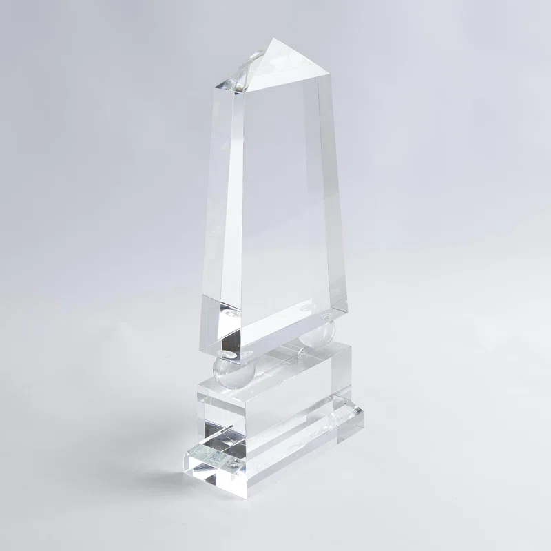 Global Views Crystal Obelisk-Wide