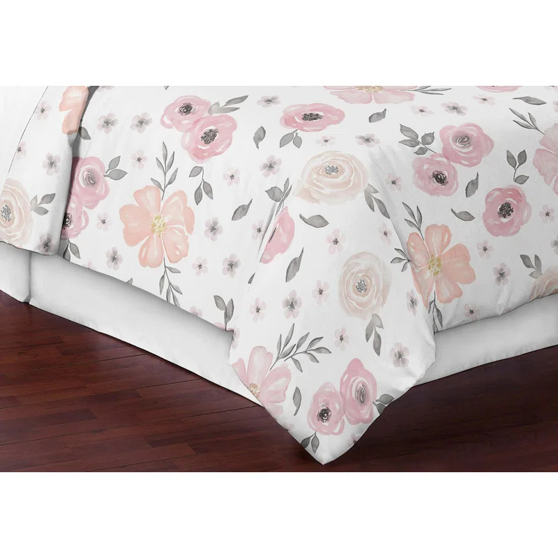 Watercolor Microfiber Comforter Set