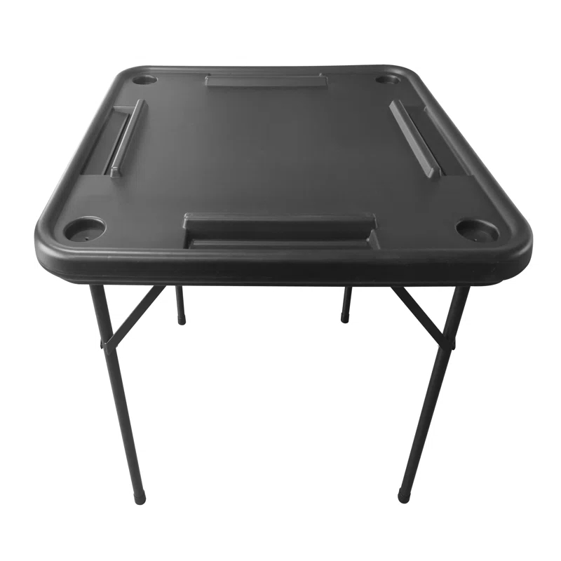 Domino Table and Game Table -Professional Grade Gaming Table, Black