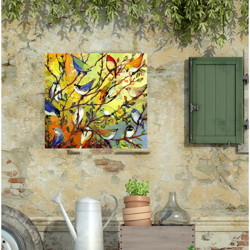 West of the Wind Outdoor Canvas Art All-Weather Canvas Animals Wall Decor