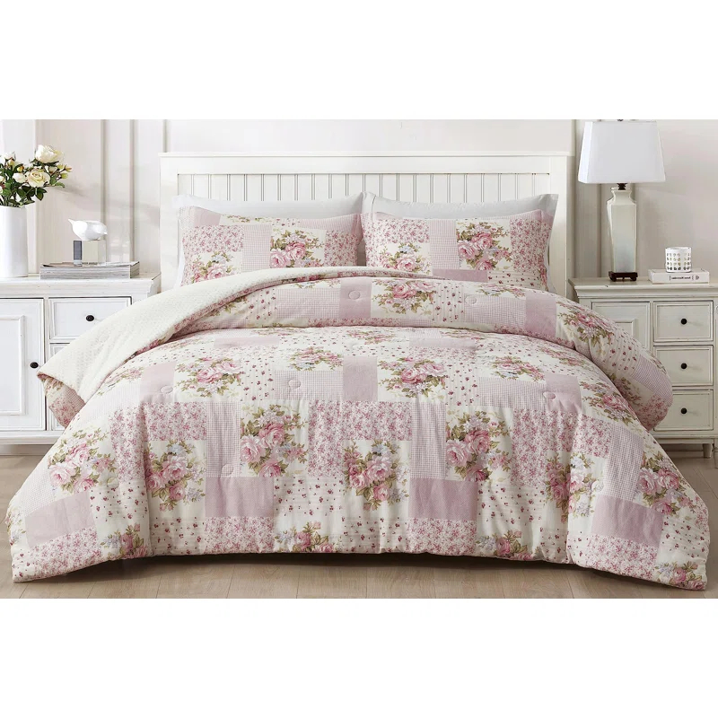 Cotton Ring Stitch Comforter Set