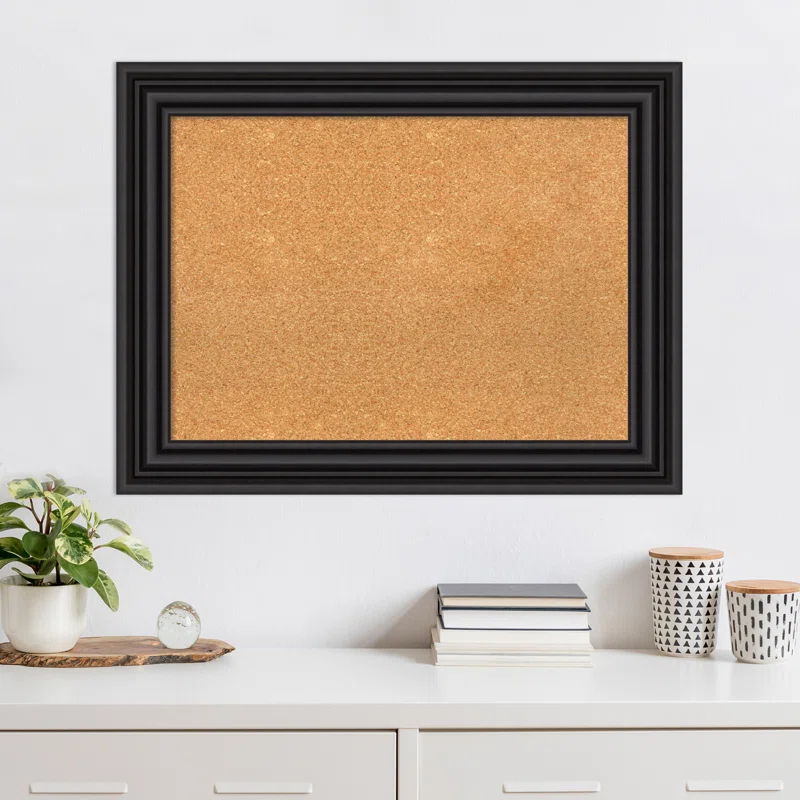 Amanti Art Colonial Wall Cork Small Bulletin Board