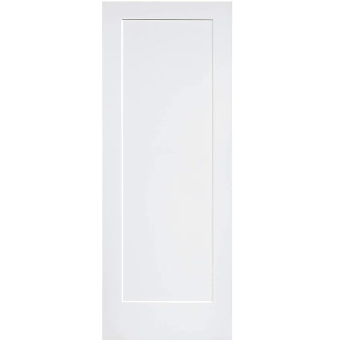 Home Surplus 80 Inch Shaker 1 Panel Solid Core Primed Interior Door Slab