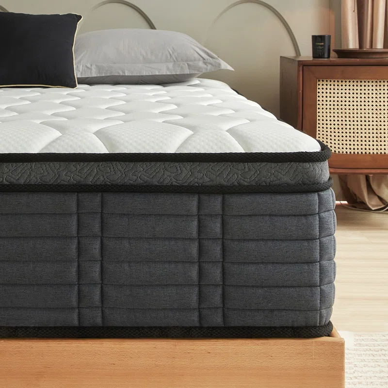 Alwyn Home Medium Hybrid Mattress In a Box