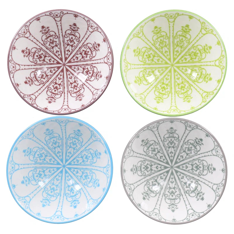 BIA Cordon Bleu BIA Cordon Bleu Ooh La La Emeline Assorted 10-Ounce Bowls (Set of 4)