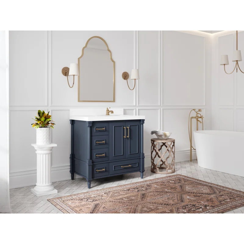 Aberdeen 36'' Single Bathroom Vanity with Top
