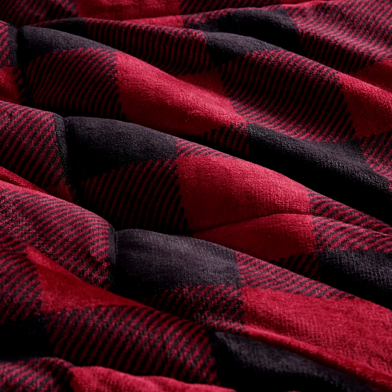 Woolrich Alton Plush to Sherpa Down Alternative Comforter Set