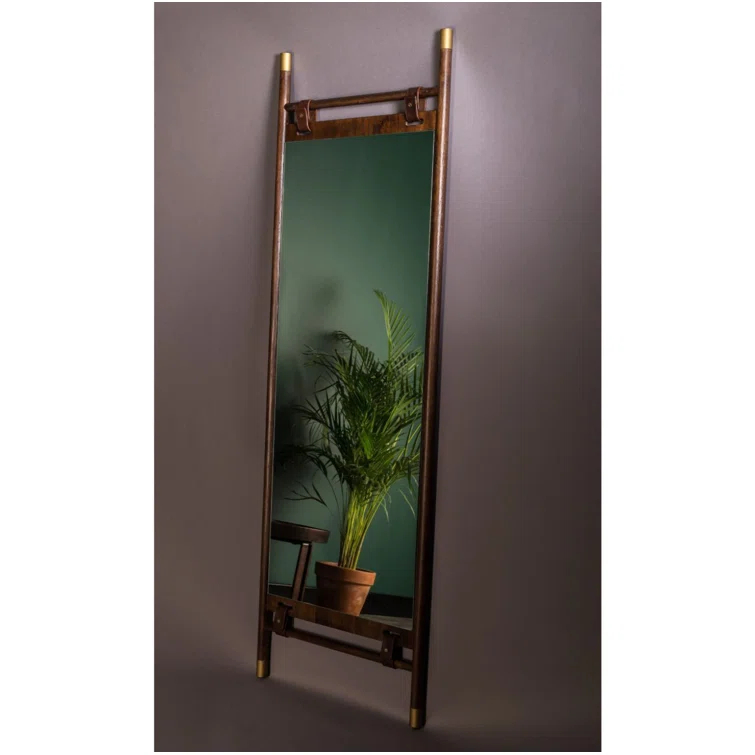 Dutchbone Riva Rustic Beveled Full Length Mirror | Wayfair