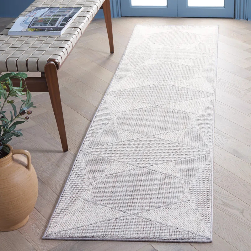 Msr1910 Martha Stewart Serenity Performance Geometric Rug