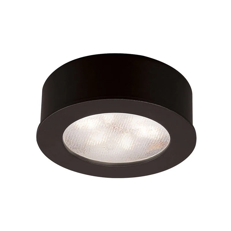 WAC Lighting HR-LED87-27-BK LEDme® LED Under Cabinet Recessed Light