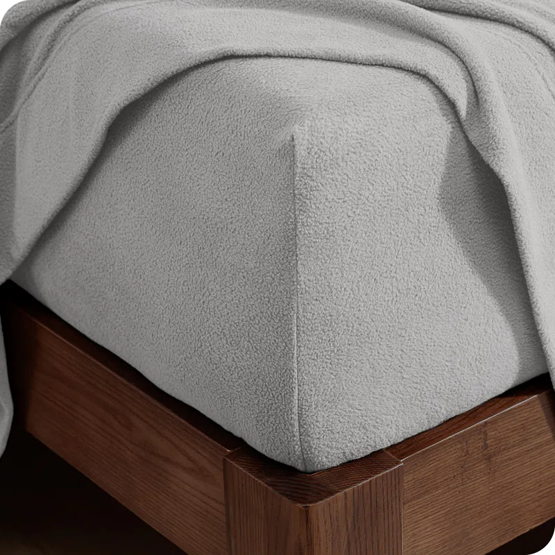 Bare Home Micro Fleece Super Soft Fitted Sheet