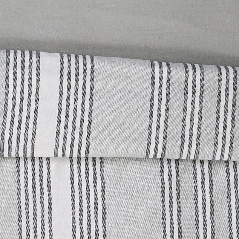 Truly Soft Kiel Stripe Flannel Flannel Striped Duvet Cover Set