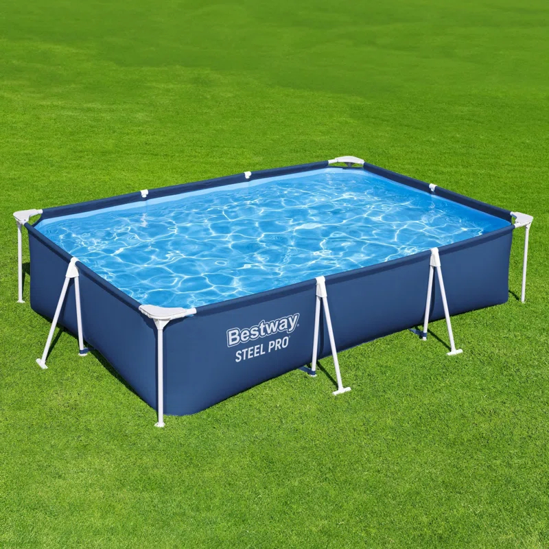 Bestway Bestway Steel Pro Rectangular Above Ground Swimming Pool Set