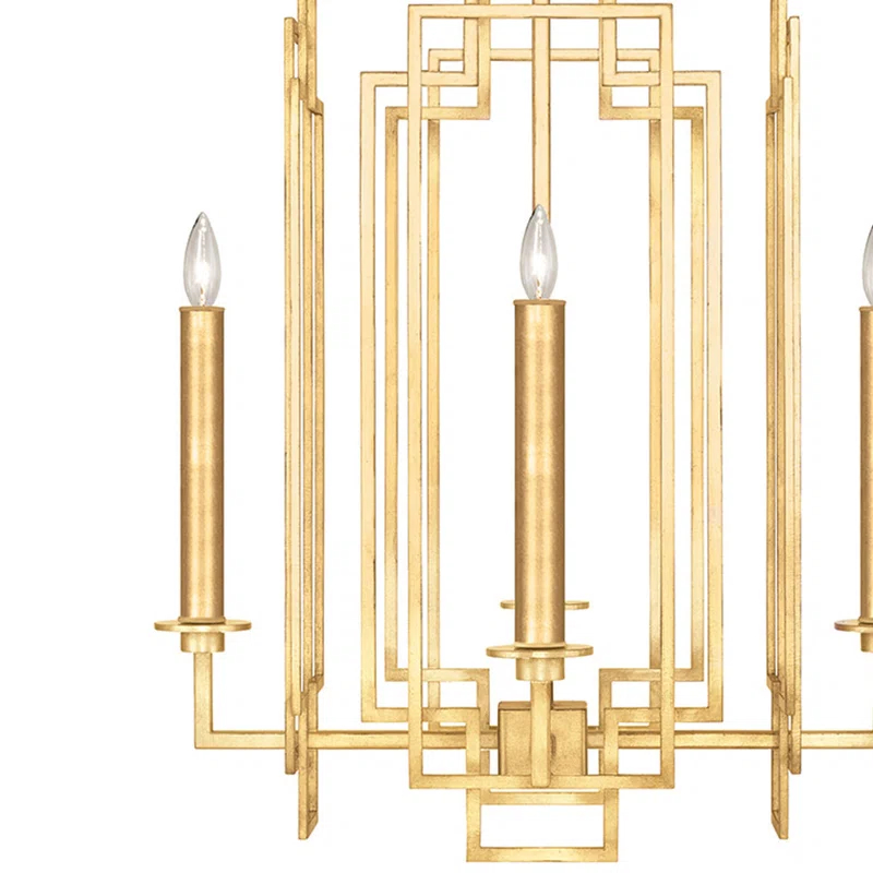 Fine Art Handcrafted Lighting Cienfuegos 22" Square Chandelier