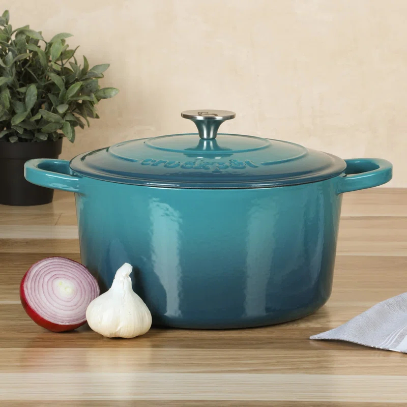 Crock-pot Crock-Pot Artisan Non-Stick Cast Iron Round Dutch Oven