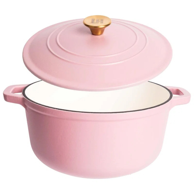 Lexi Home Lexi Home Enameled Cast Iron Round Dutch Oven