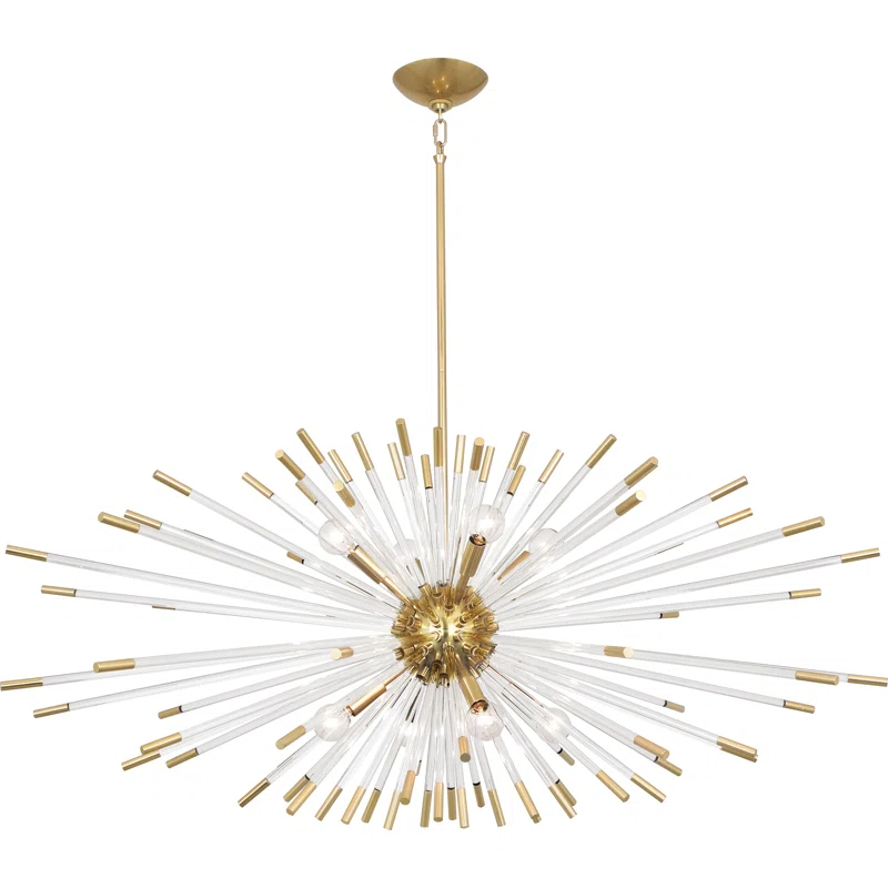Robert Abbey Andromeda 8 - Light Dimmable Sputnik Sphere Chandelier