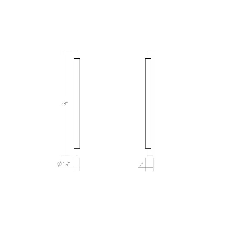 SONNEMAN Keel LED Vanity Light - 28"