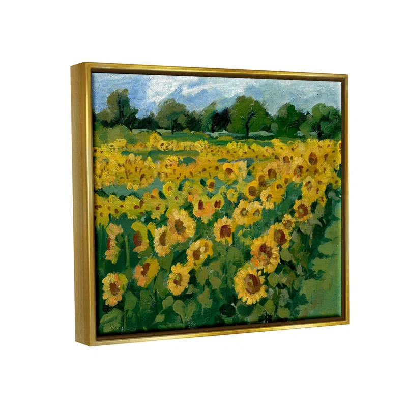 Stupell Industries Bb-174-Floater " Sunflower Farm Painting "