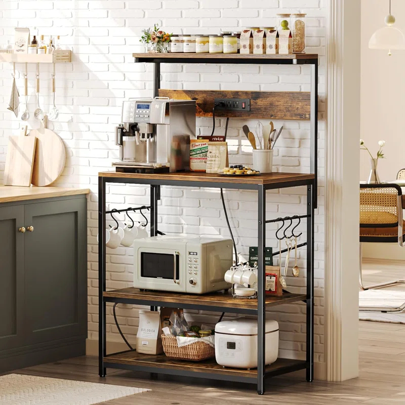 Quintano 31.5'' Baker's Rack with Microwave Compatibility