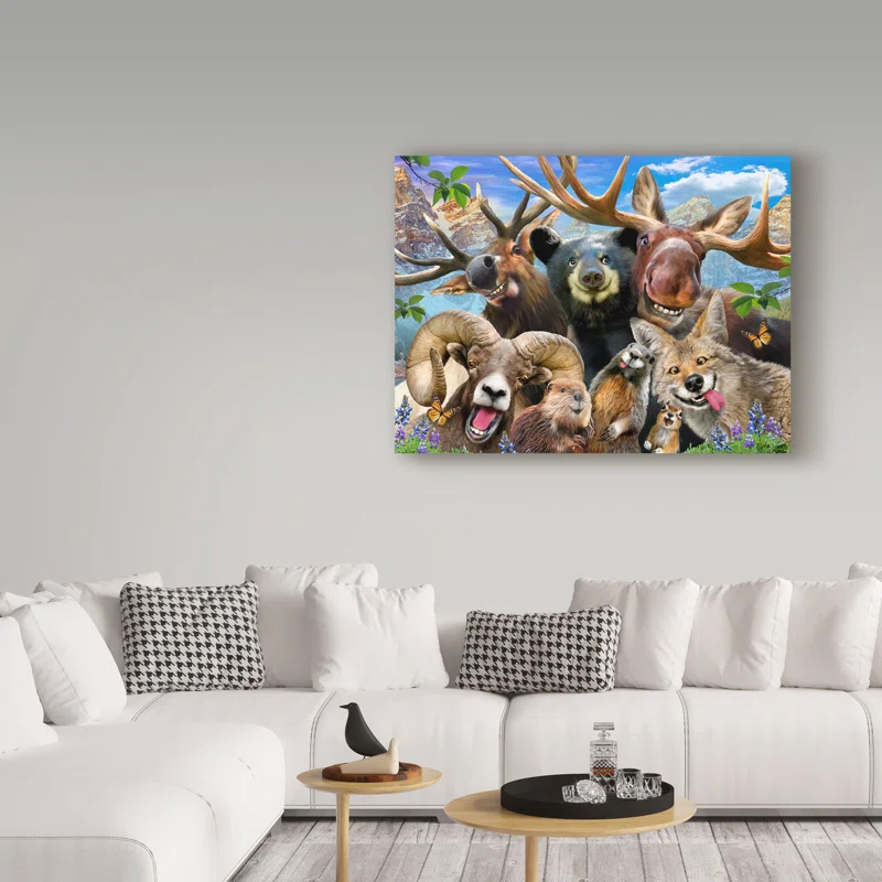 Trademark Fine Art " Happy Forest " by Howard Robinson