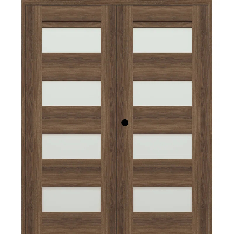 Belldinni Avon Solid + Manufactured Wood without Installation Hardware Kit Prehung Door