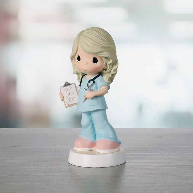 Precious Moments Precious Moments Superhero In Scrubs Nurse Figurine