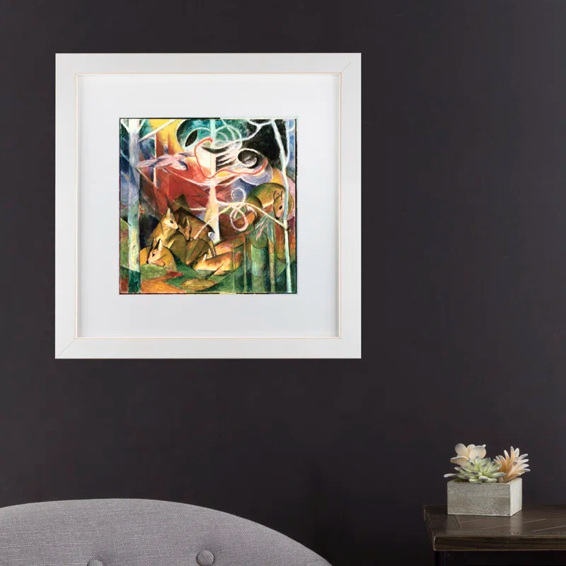 Trademark Fine Art " Deer " by Franz Marc