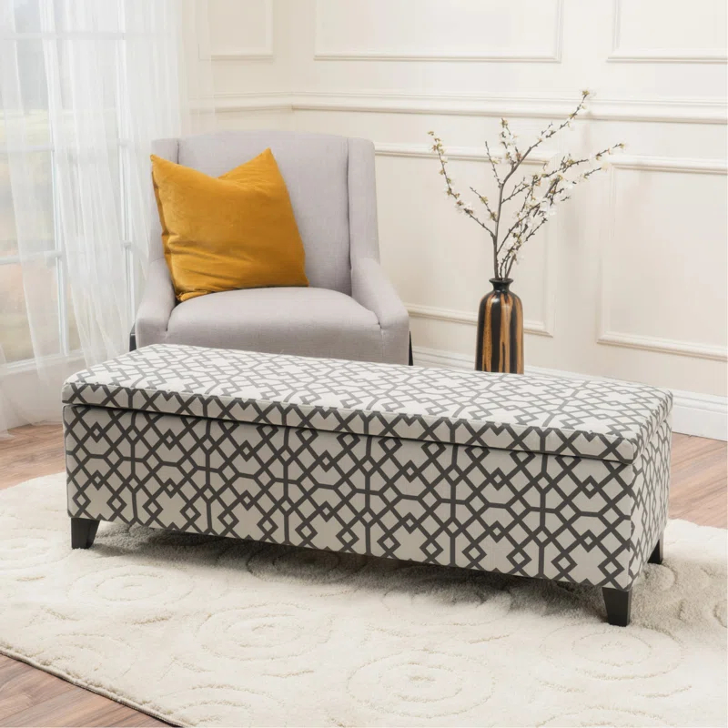 George Oliver Charming Ottoman with Versatile Functions and Stylish Appeal