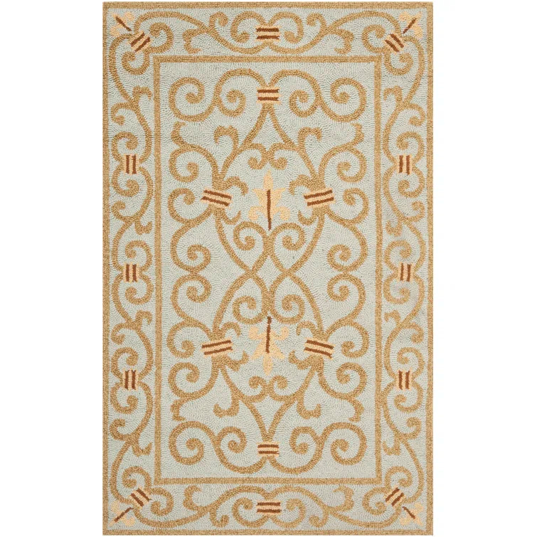 Safavieh Hand Hooked Wool Pile Oriental Rug