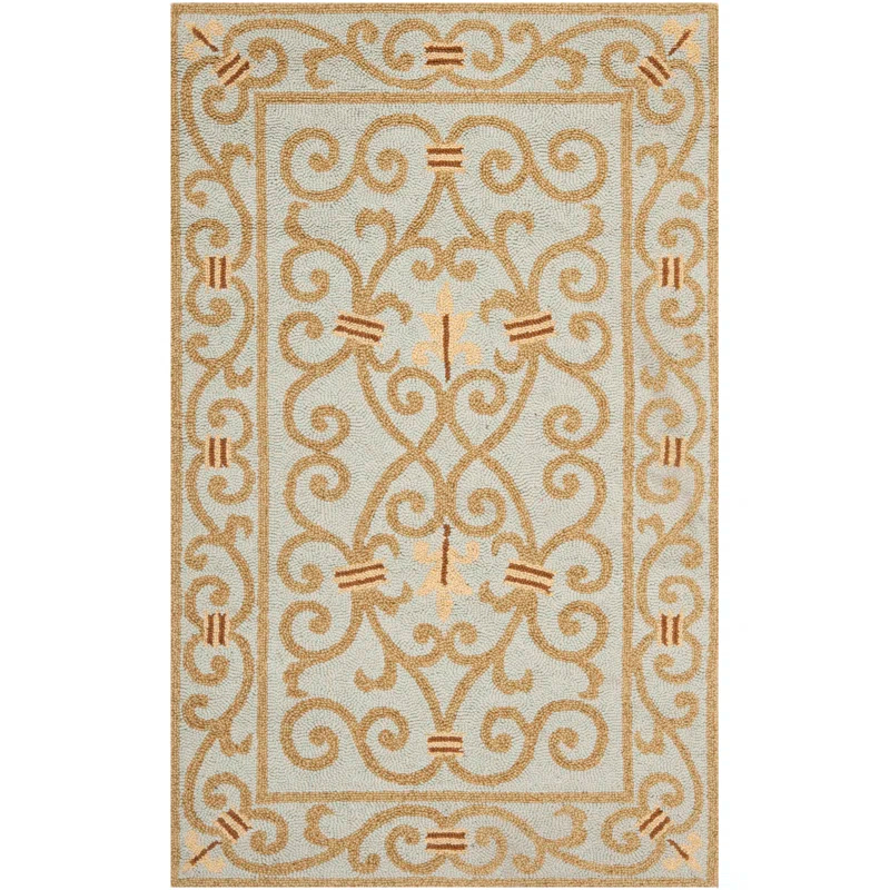 Safavieh Hand Hooked Wool Pile Oriental Rug