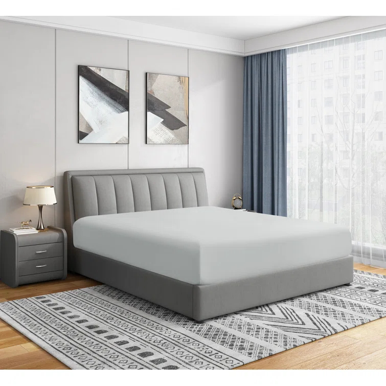 Swift Home 1800 Series 16 Inch Deep Microfiber Fitted Sheet