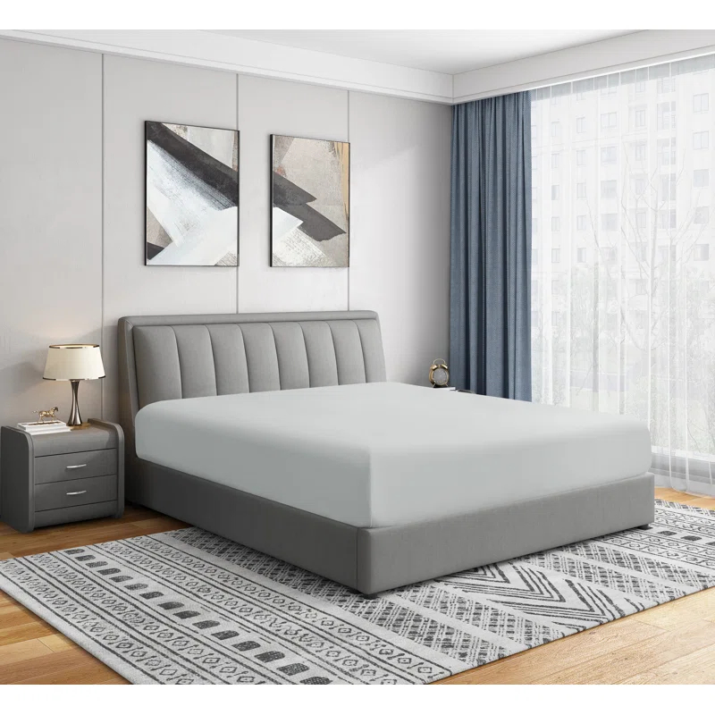1800 Series 16 Inch Deep Microfiber Fitted Sheet
