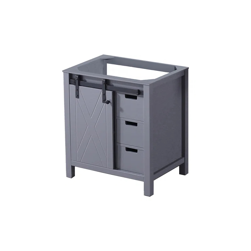 Lexora Marsyas 30 in W x 22 in D Bath Vanity