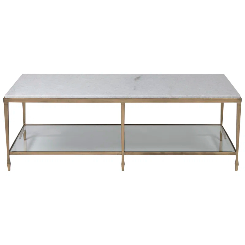 Signature Designs Sashay Gold Cocktail Table