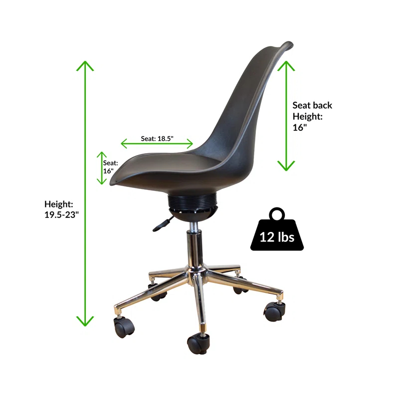 Uncaged Ergonomics Task Chair