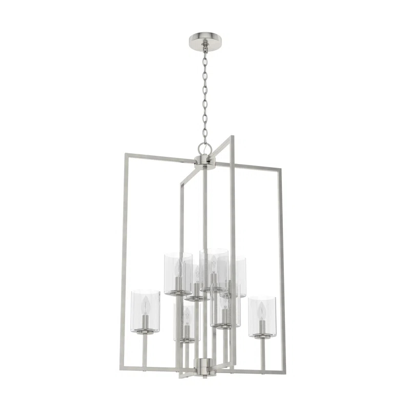 Hunter Fan Kerrison 8 - Light Geometric Large Foyer Pendant