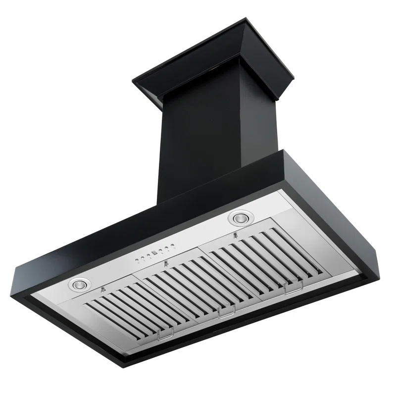 ZLINE 30 in. Convertible Vent Wooden Wall Mount Range Hood in Antigua & Walnut