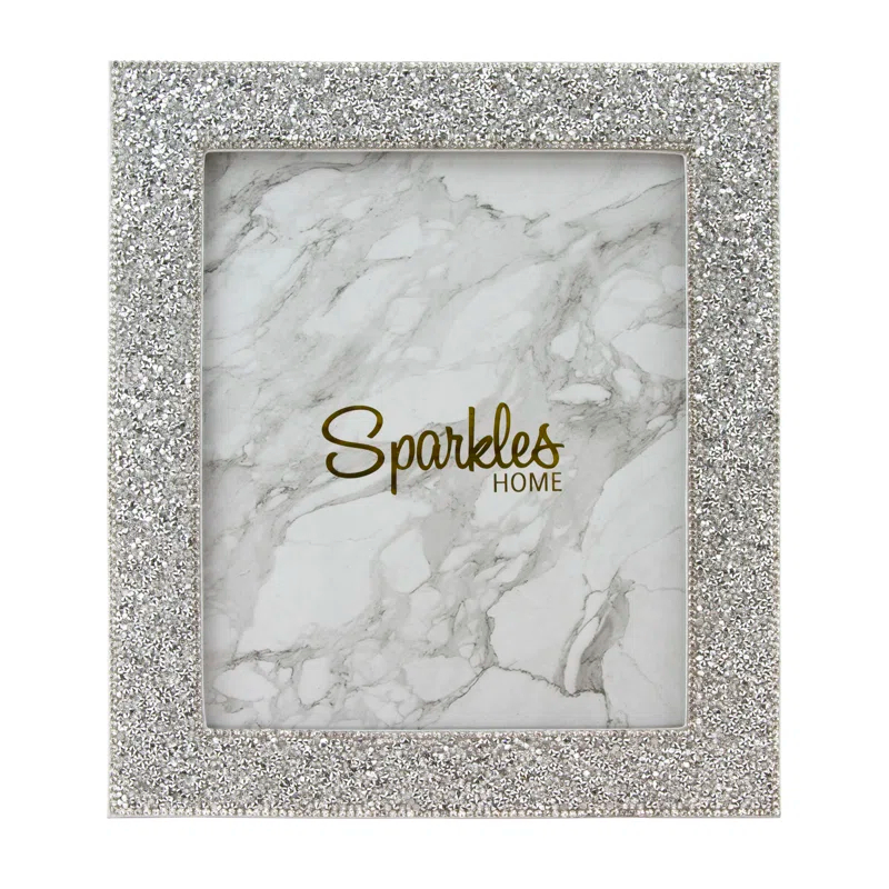 Sparkles Home Luminous Picture Frame in Silver