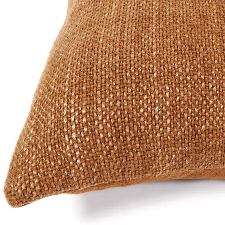 Hendrick Pillow by Pom Pom at Home - Amber / 20" x 20"