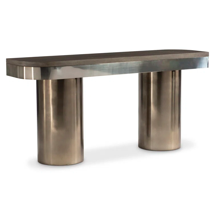 Bernhardt Jacopo 66'' Solid Wood Top Console Table