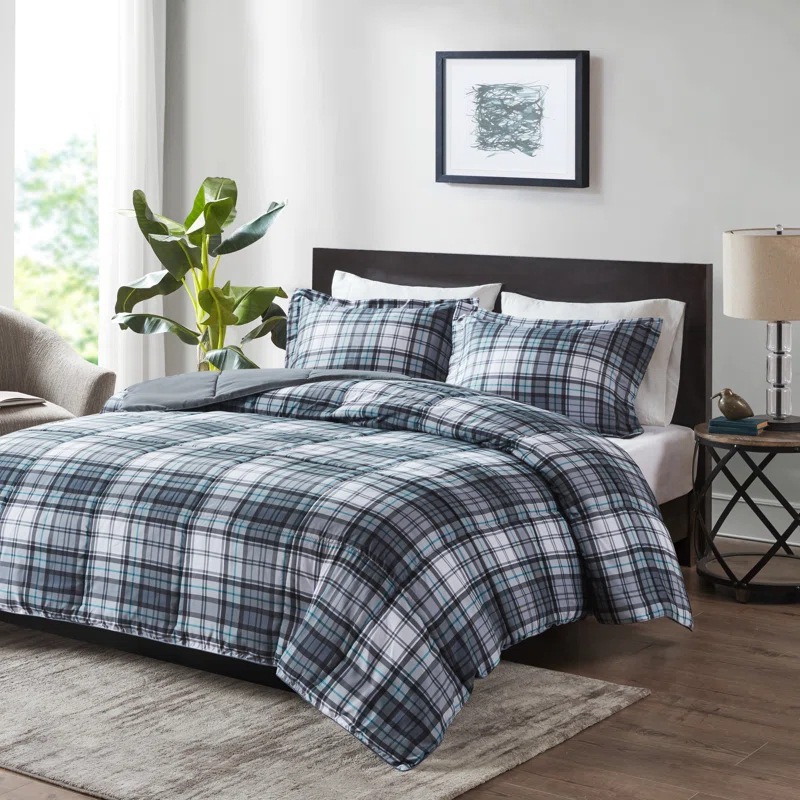 Madison Park Essentials Parkston 3M Scotchgard Down Alternative All Season Comforter Set