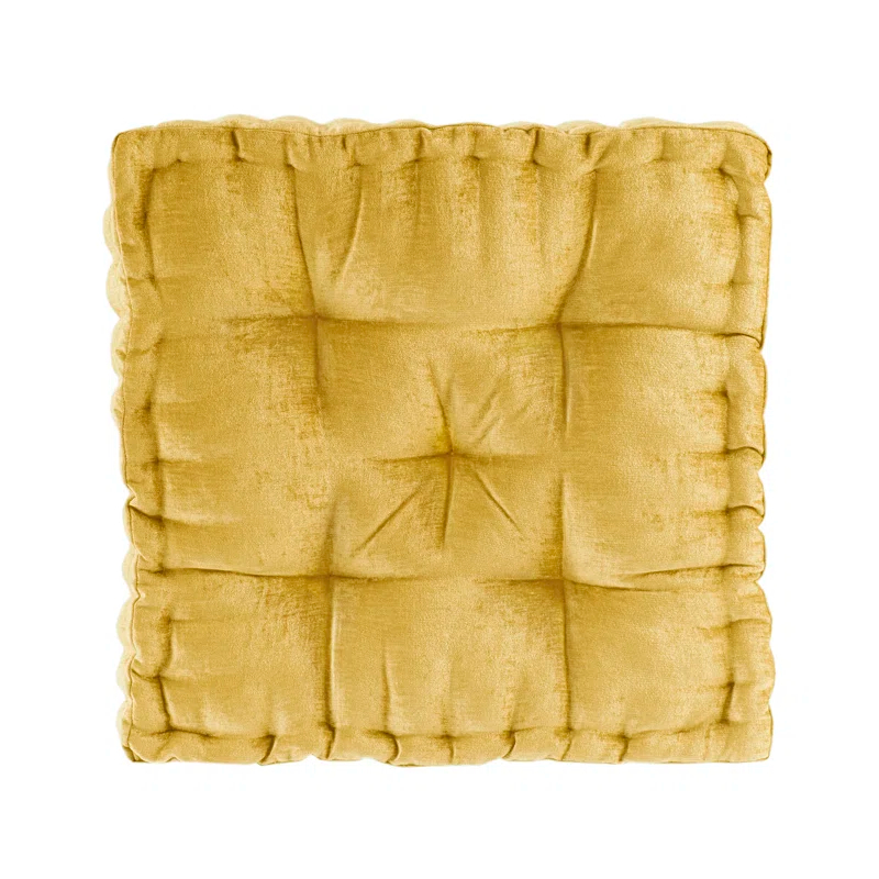 Intelligent Design Azza Poly Chenille Square Floor Pillow Cushion