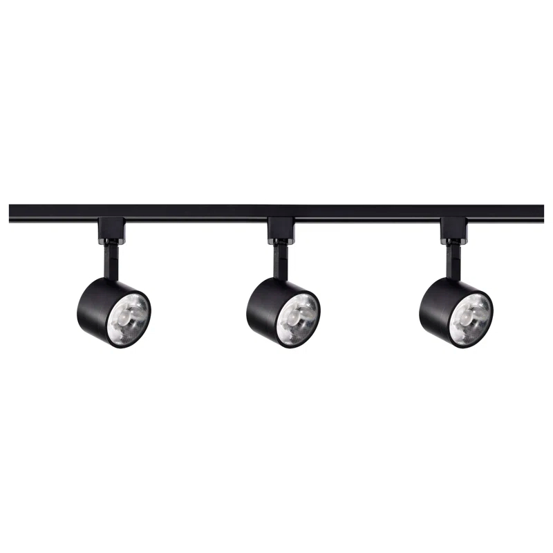 Nuvo 48.31'' 3 -Light Track Track Kit with Dimmable and Adjustable Head