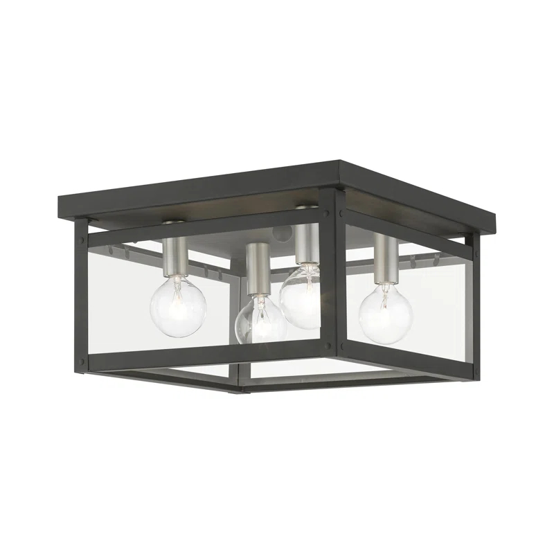 Teodro 4-Light 11" Flush Mount