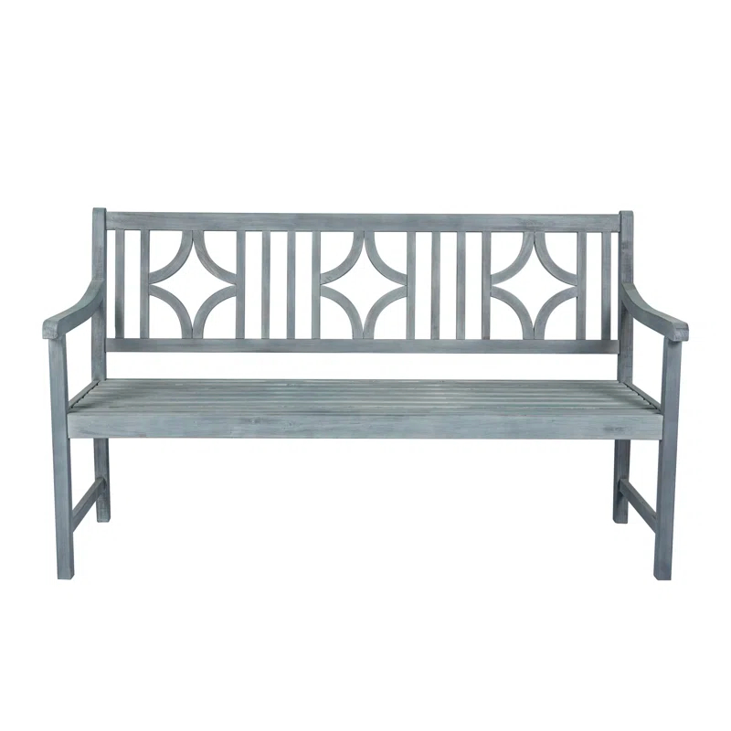 Red Barrel Studio® Babson Acacia Outdoor Bench