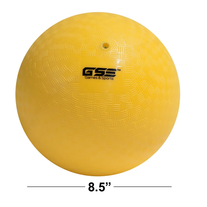 GSE Games & Sports Expert Inflatable Playground Ball for Indoor and Outdoor. Kickball/Dodge Ball for All Ages