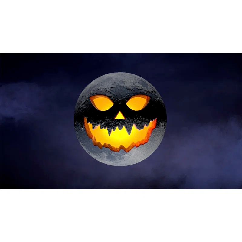 Holiscapes Halloween Digital Decoration on USB Includes 8 Atmosfx Video Effects For Halloween