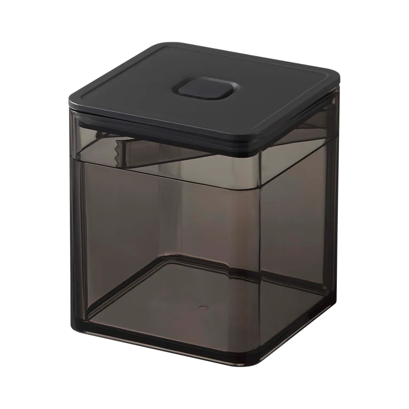 Yamazaki Home Tower Yamazaki Home Airtight Food Storage Container With Lid Square Spice Or Vegetable Holder